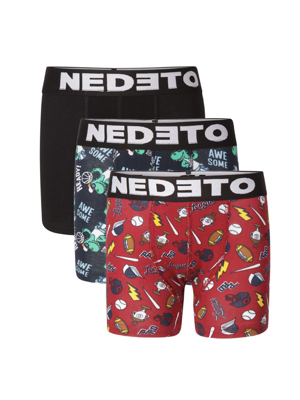 Nedeto Sada troch - detské boxerky Nedeto viacfarebné