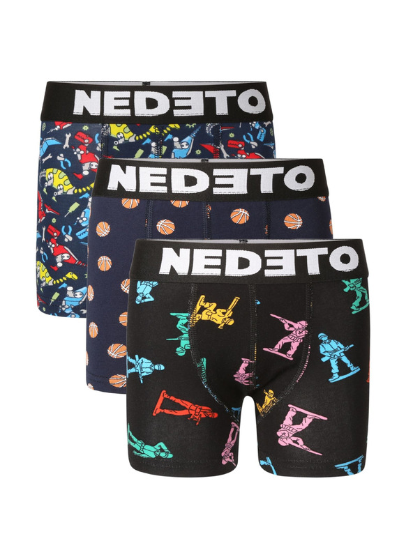 Nedeto Sada troch - detské boxerky Nedeto viacfarebné