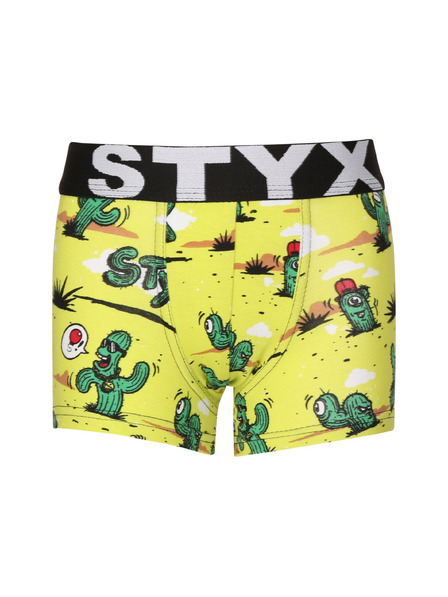 Styx Sada troch - detské boxerky Styx art športová guma viacfarebné