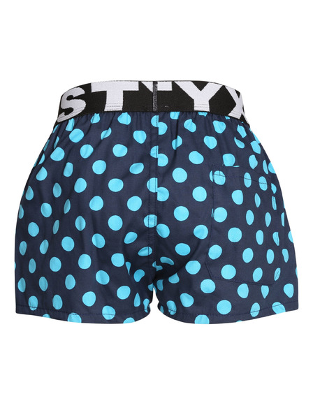 Styx Detské trenky Styx art športová guma bodky