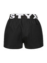 Styx Detské trenky Styx športová guma čierne