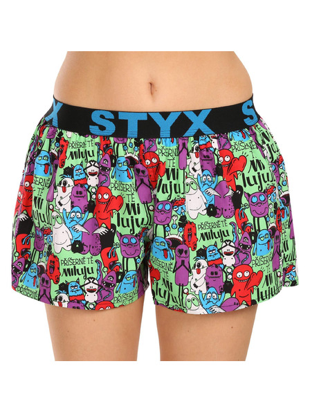 Styx Dámske trenky Styx art športová guma príšerky