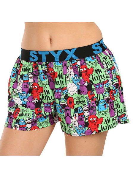 Styx Dámske trenky Styx art športová guma príšerky