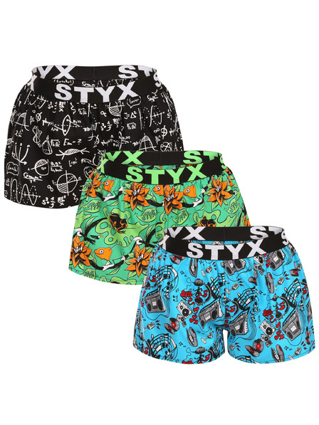Styx Sada troch - dámske trenky Styx art športová guma viacfarebné