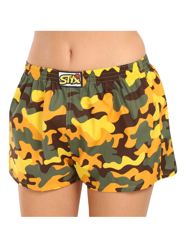 Styx Sada piatich - dámske trenky Styx art klasická guma viacfarebné