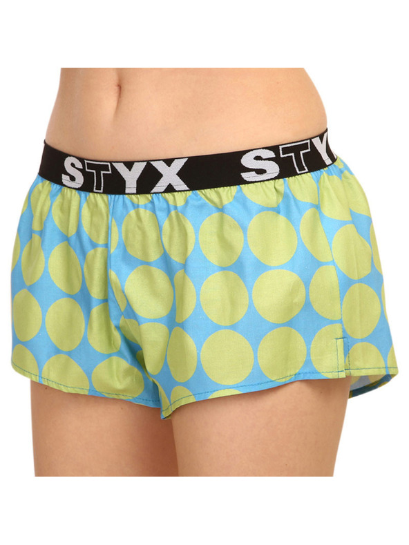Styx Dámske trenky Styx art športová guma puntíky