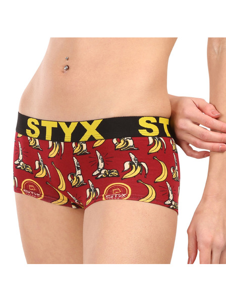 Styx Dámske nohavičky Styx art s nohavičkou banány
