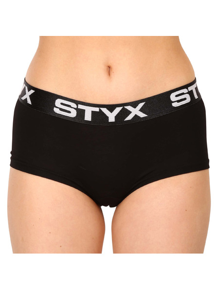 Styx Sada troch - dámske nohavičky Styx s nohavičkou čierne