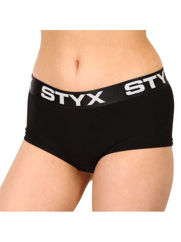 Styx Sada troch - dámske nohavičky Styx s nohavičkou čierne