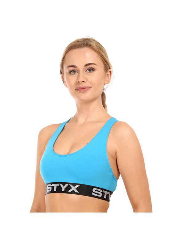 Styx Dámska podprsenka Styx sport modrá
