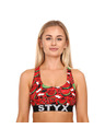 Styx Sada piatich - dámska podprsenka Styx sport art viacfarebná