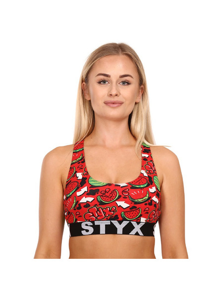 Styx Sada piatich - dámska podprsenka Styx sport art viacfarebná
