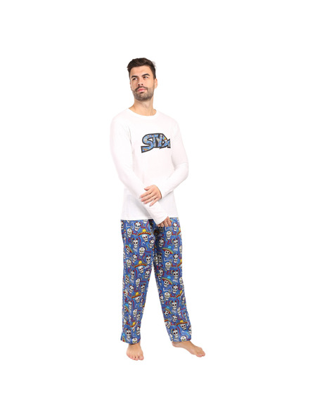 Styx Pánske pyžamo Styx lebky