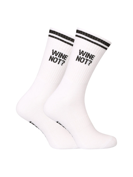 Nedeto Ponožky Nedeto športové vysoké Wine not? biele