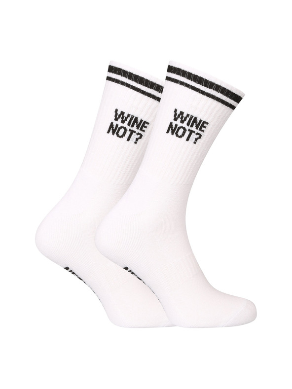 Nedeto Ponožky Nedeto športové vysoké Wine not? biele