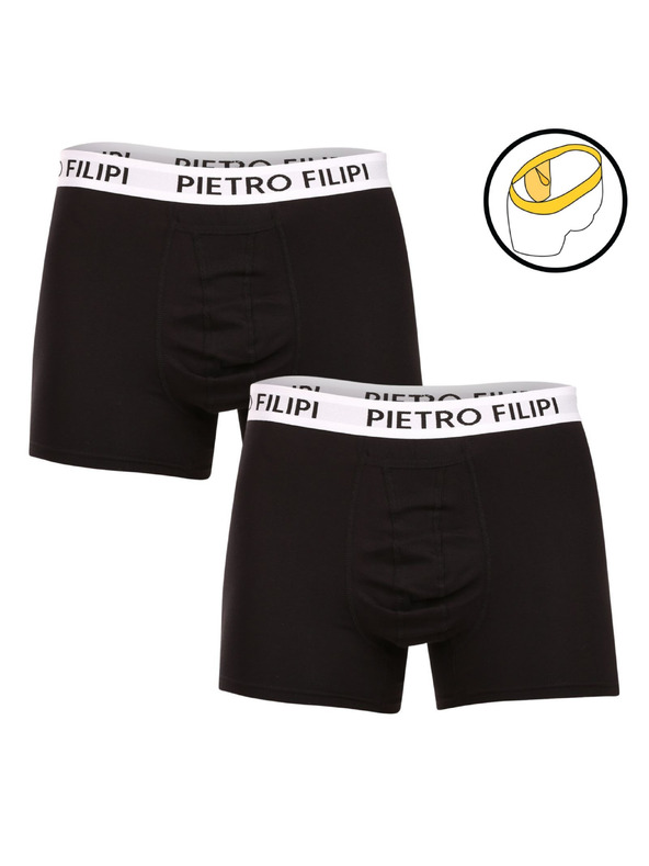 Pietro Filipi Set of two - men's boxers Pietro Filipi balls holder black