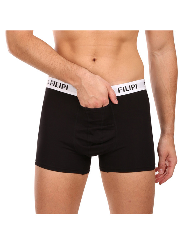 Pietro Filipi Set of two - men's boxers Pietro Filipi balls holder black