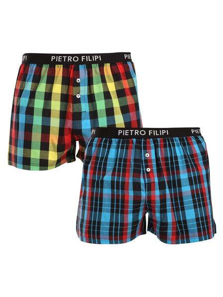 Pietro Filipi Sada dvoch - pánske trenky Pietro Filipi viacfarebné