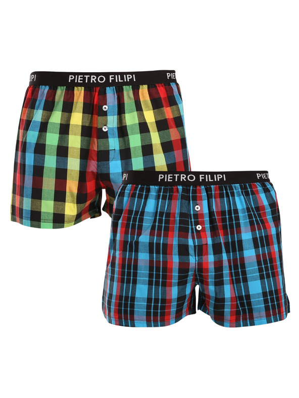 Pietro Filipi Sada dvoch - pánske trenky Pietro Filipi viacfarebné