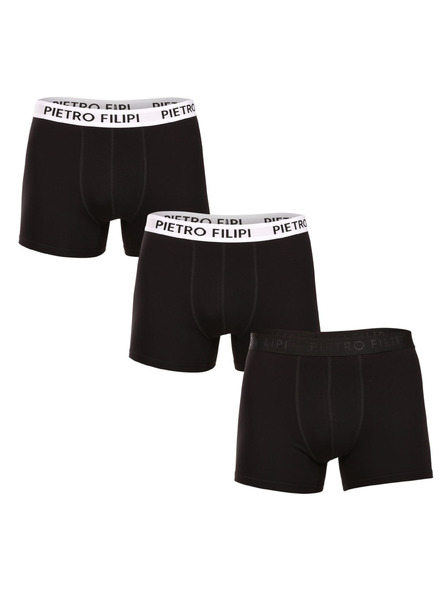 Pietro Filipi Sada troch - pánske boxerky Pietro Filipi čierne