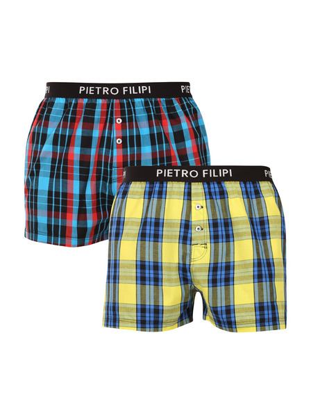 Pietro Filipi Sada dvoch - pánske trenky Pietro Filipi viacfarebné