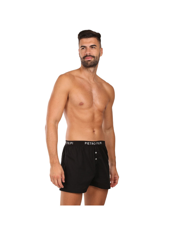 Pietro Filipi Sada dvoch - pánske trenky Pietro Filipi čierne
