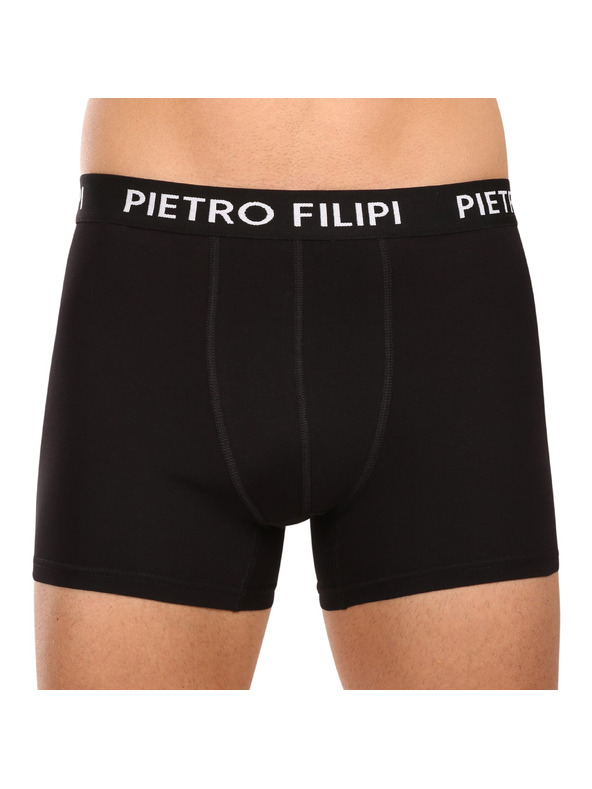 Pietro Filipi Sada troch - pánske boxerky Pietro Filipi čierne
