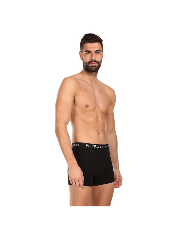 Pietro Filipi Sada troch - pánske boxerky Pietro Filipi čierne