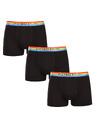 Pietro Filipi Sada troch - pánske boxerky Pietro Filipi čierne rainbow