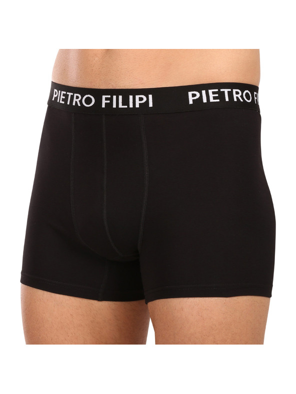 Pietro Filipi Sada troch - pánske boxerky Pietro Filipi čierne