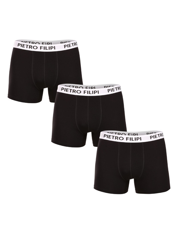 Pietro Filipi Sada troch - pánske boxerky Pietro Filipi čierne