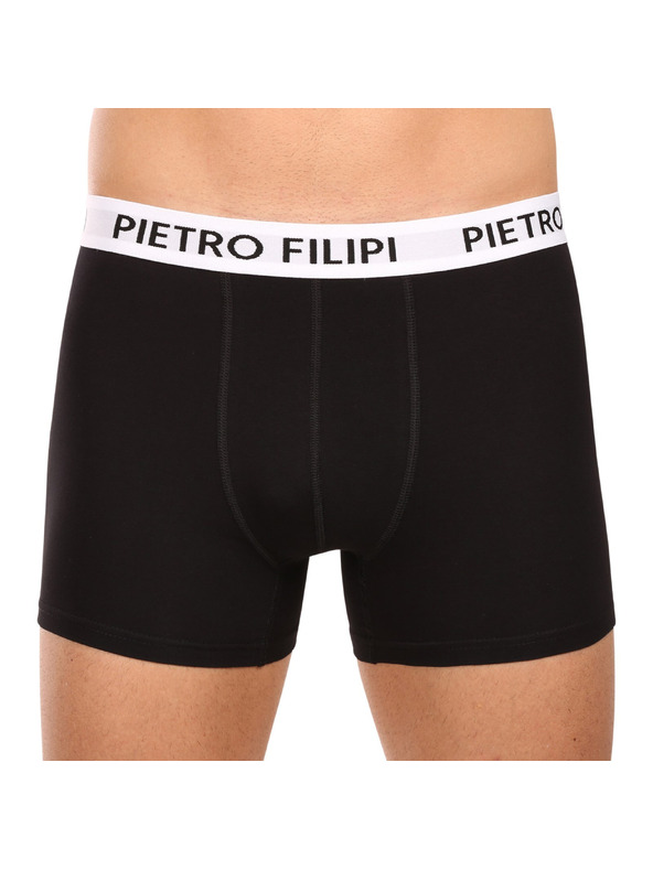 Pietro Filipi Sada troch - pánske boxerky Pietro Filipi čierne