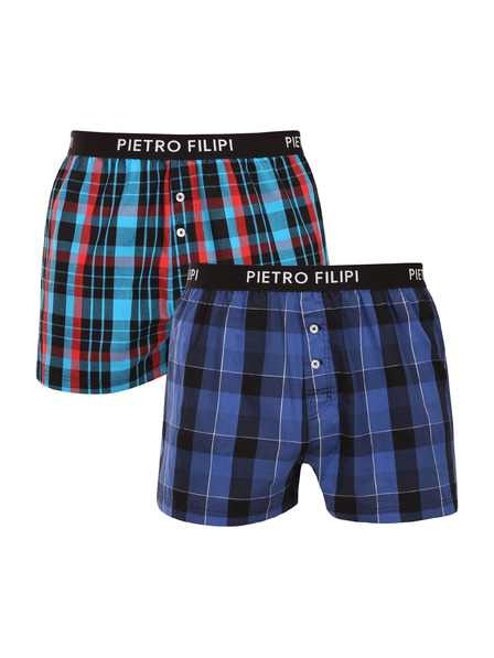 Pietro Filipi Sada dvoch - pánske trenky Pietro Filipi viacfarebné