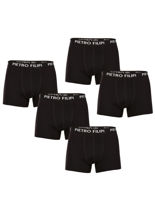 Pietro Filipi Sada piatich - pánske boxerky Pietro Filipi čierne