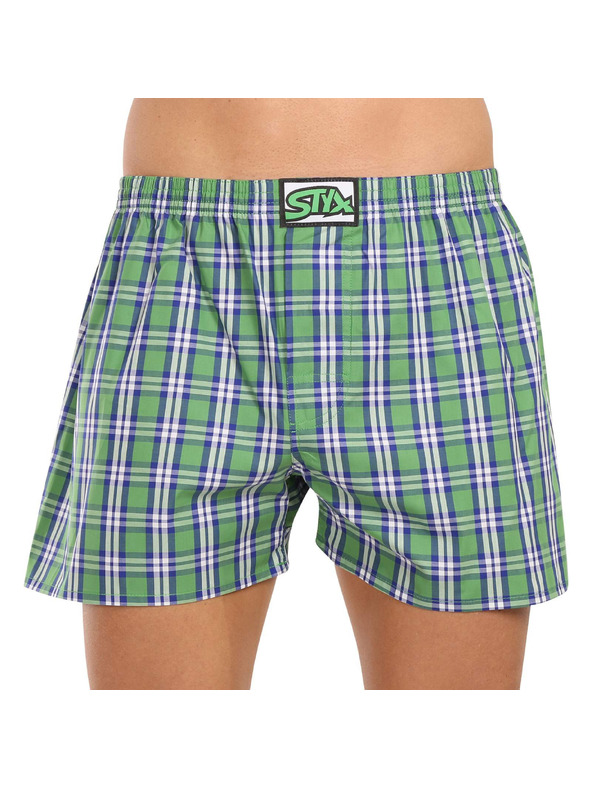 Styx Súprava troch kusov - pánske šortky Styx classic elastické viacfarebné