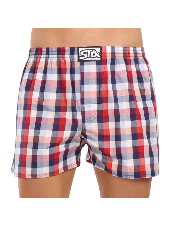 Styx Súprava troch kusov - pánske šortky Styx classic elastické viacfarebné