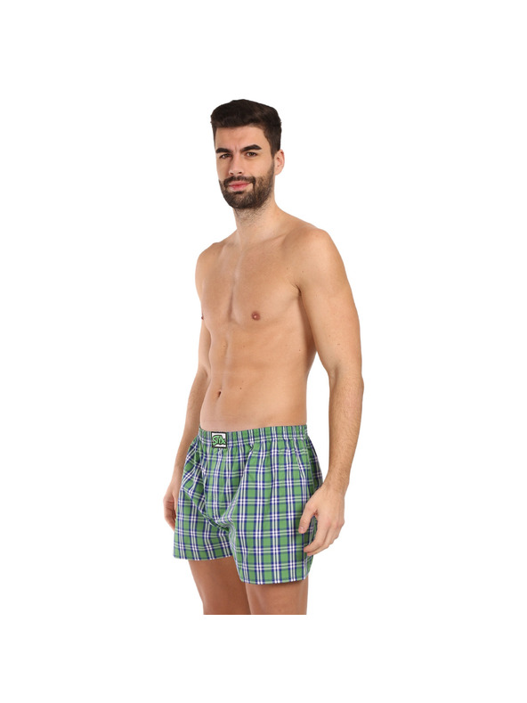Styx Súprava troch kusov - pánske šortky Styx classic elastické viacfarebné