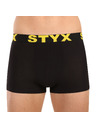 Styx Pánske boxerky Styx športová guma čierne