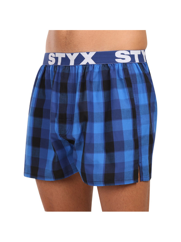 Styx Pánske športové gumové šortky Styx viacfarebné