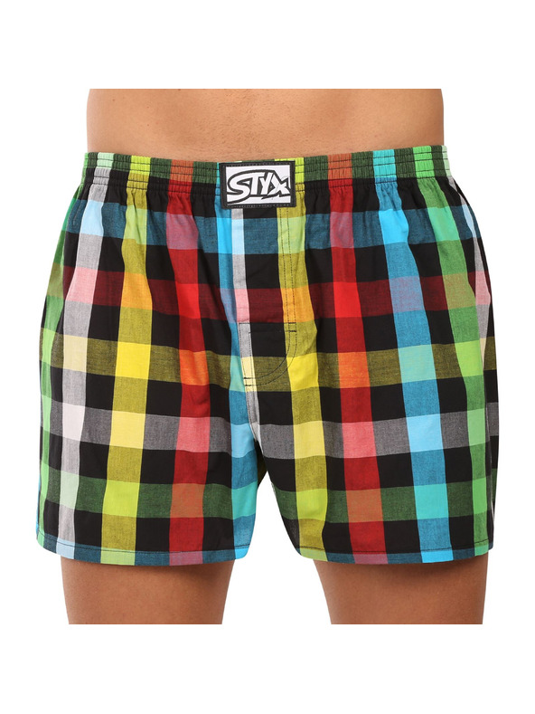 Styx Pánske gumové šortky Styx Classic Multicolour