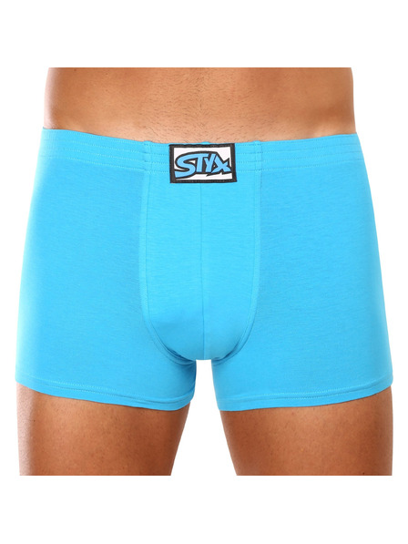 Styx Sada troch - pánske boxerky Styx klasická guma viacfarebné