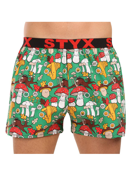 Styx Pánske trenky Styx art športová guma huby