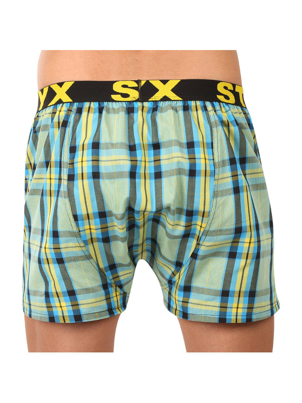 Styx Pánske športové gumové šortky Styx viacfarebné