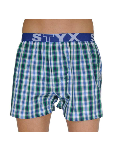 Styx Pánske športové gumové šortky Styx viacfarebné
