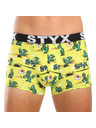 Styx Pánske boxerky Styx art športová guma kaktusy