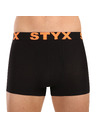 Styx Pánske boxerky Styx športová guma čierne