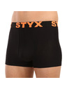 Styx Pánske boxerky Styx športová guma čierne