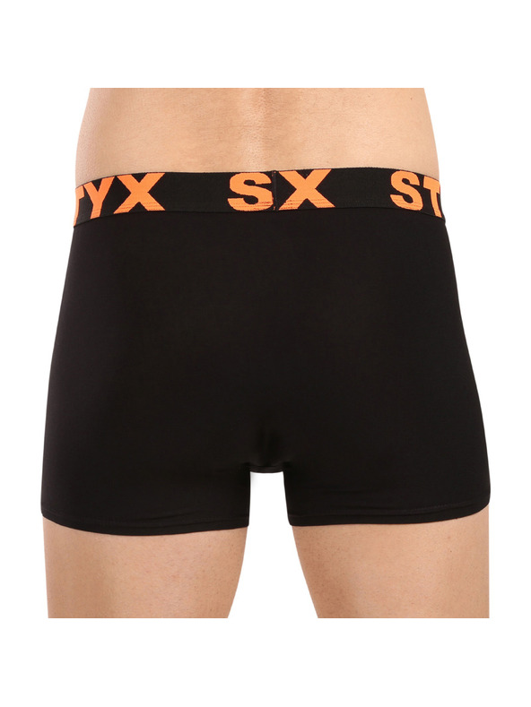 Styx Pánske boxerky Styx športová guma čierne