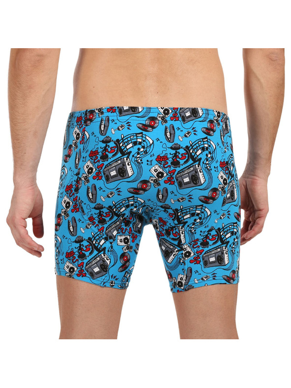 Styx Pánske boxerky Styx long art klasická guma hudba