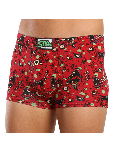 Styx Pánske boxerky Styx art klasická guma zombie
